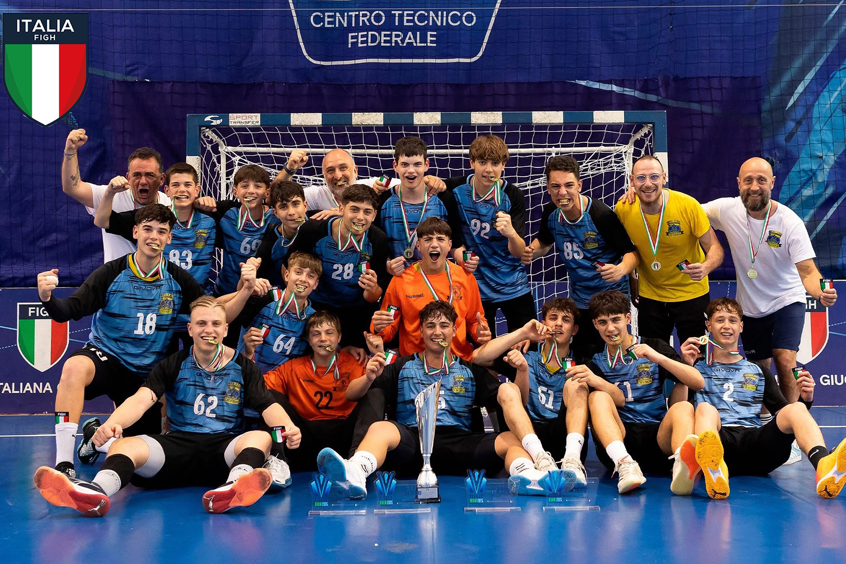 L' UNDER 18 SI LAUREA CAMPIONE D'ITALIA